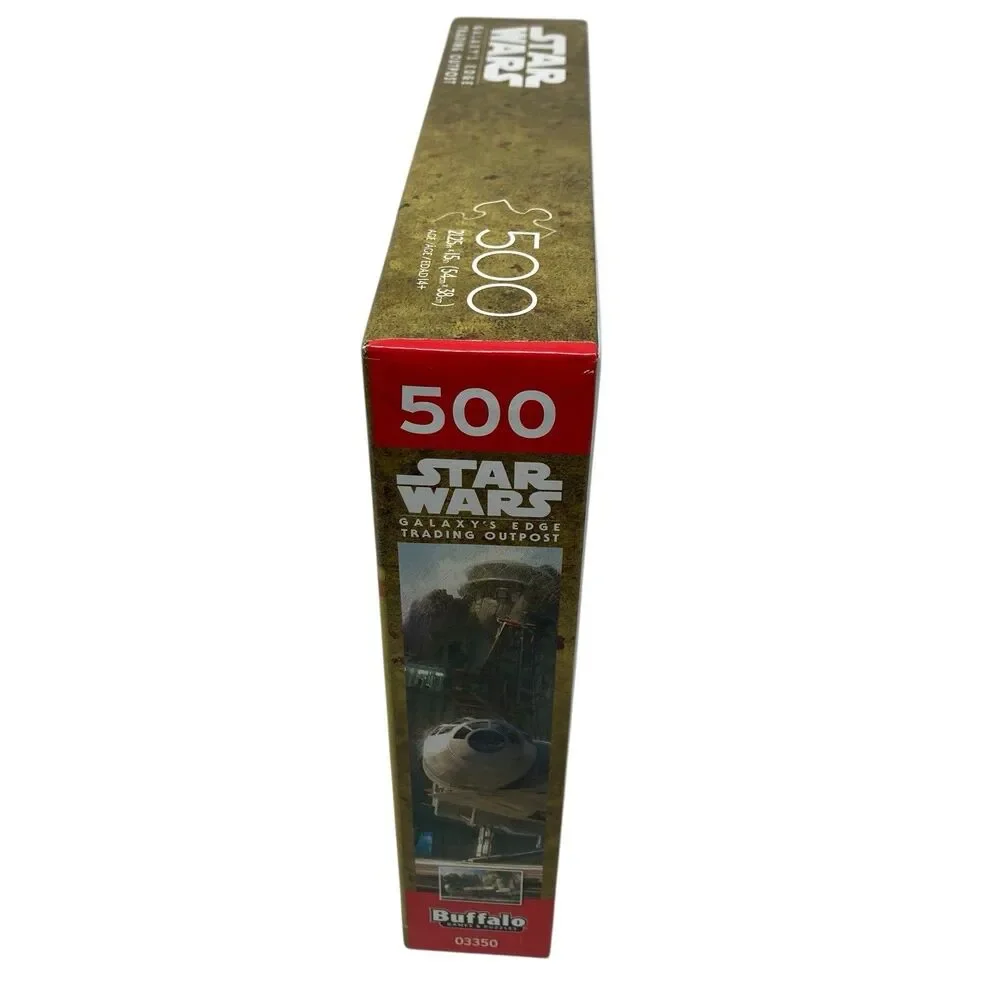 Star Wars Galaxys Edge Trading Outpost 500 Piece Jigsaw Puzzle Disney Buffalo